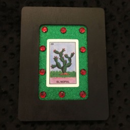La Loteria El Nopal Wooden Picture Frame - thumbnail 2
