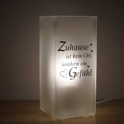 Lamp With Slogan, Customizable - thumbnail 2