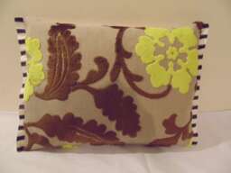 Designers Guild Velvet Khasikov Coca Cushion Cover - thumbnail 1