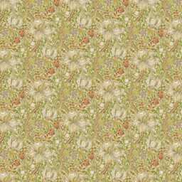 Custom Made William Morris Golden Lily Cornsilk Blackout/Lining Curtains Pinch /Triple/Double Pleat - thumbnail 2
