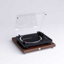 American Black Walnut Isodeck Turntable Plinth - Isolation Platform Record Player Stand Player Plinth Hifi Rack - thumbnail 2