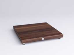 American Black Walnut Isodeck Turntable Plinth - Isolation Platform Record Player Stand Player Plinth Hifi Rack - thumbnail 1