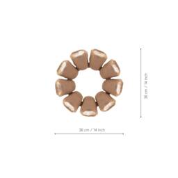 Night Light, Round Wall Sconce, Lamp Nordic, Minimalist Plug in Wabi Sabi Lights, Clay Handmade Sconce Light - thumbnail 3