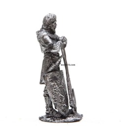 Tin 54mm England. Knight 14Th Century Metal Castings - thumbnail 3