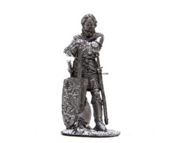 Tin 54mm England. Knight 14Th Century Metal Castings - thumbnail 1