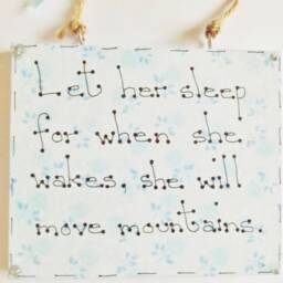 Sleep Inspiring Quote Plaque Mindfulness Sentiment Phrase Sign Positive Meaningful Family Friends Gift - thumbnail 2