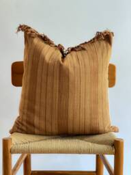 Hand Woven Natural Fiber Pillow Cover - thumbnail 1