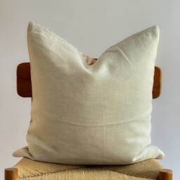 Hand Woven Natural Fiber Pillow Cover - thumbnail 3
