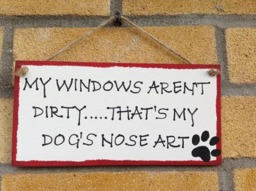 Funny Sign-Handmade-Dogs-Humorous-Quote-Plaque-Wooden-Wall Hanging - thumbnail 3