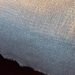 Rustic Pure Linen Throw Blanket Natural Undyed Beige Frayed Bed Cover, Textured Bedspread - thumbnail 4