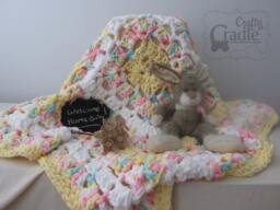 Cuddly Rainbow Baby Blanket - thumbnail 1
