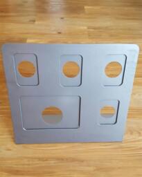 Picture Frame. Metal Gray Desk Home Decor Office Decor. Art. Christmas Gift - thumbnail 1