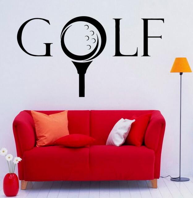 Golf Decal Wall Vinyl Sticker Spotr Game Interior Removable Home Art Decor - 2Gob2 - image 1