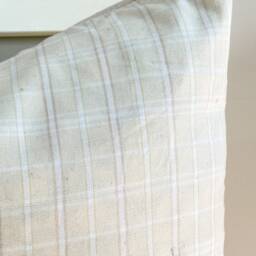Brown Tribal Hemp Hand Woven Natural Dye Color Hmong Lumbar Pillow Cover - thumbnail 2