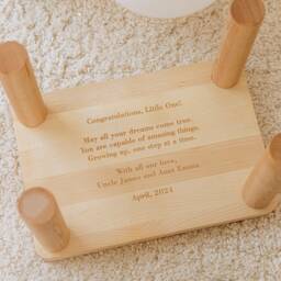 Name Puzzle Step Stool Bench Gifts For Toddlers Stools With Customized Personalized Kids Children's Birthday Gift - thumbnail 4