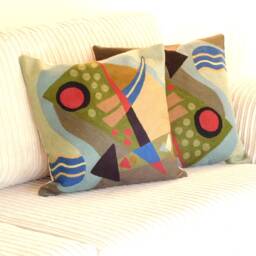Zaida Kandinsky Abstraction Rug - thumbnail 4
