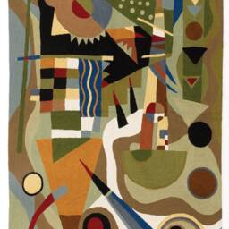 Zaida Kandinsky Abstraction Rug - thumbnail 2