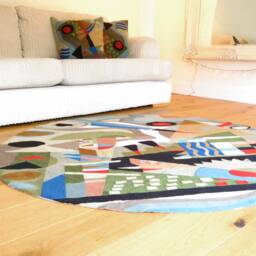 Zaida Kandinsky Abstraction Rug - thumbnail 3