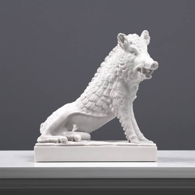 Uffizi Boar Statue - Porcellino/Piglet Sculpture Piggy Classic Pig Decor Gift For Animal Lover Ancient Roman Replica - image 1