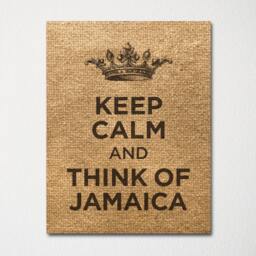Keep Calm & Think Of Jamaica - Any Location Available Fine Art Print Choice Color Purchase 3 Receive 1 Free - thumbnail 2
