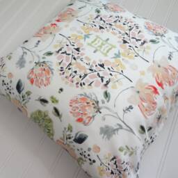 Botanical Mood No.2, Pillow Cover, Designer Fabric Farmhouse Decor, Cottage 18x18, 20x20, 22x22, 24x24 - thumbnail 2