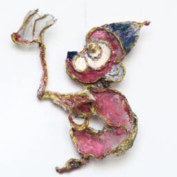 Chinese New Year 2016 Monkey Wire Mesh Sculpture Ooak - thumbnail 2