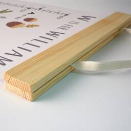 Personalised Woodland Alphabet Height/Growth Chart - Children's Wall Art - thumbnail 3