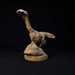 Deinonychus Sneaking 32mm Scale Model - Exceptional 3D Resin Printed Miniature - Dinosaurs, Tabletop Gaming, Jurassic - thumbnail 4