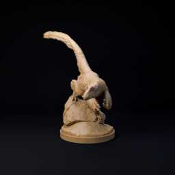 Deinonychus Sneaking 32mm Scale Model - Exceptional 3D Resin Printed Miniature - Dinosaurs, Tabletop Gaming, Jurassic - thumbnail 3
