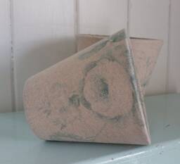 Faded Roses Blue Candle Clip Lampshade - thumbnail 1