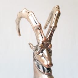 Ram Handle Of Achaemenid Vessels Replica Ancient Persian Decor - thumbnail 3