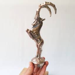 Ram Handle Of Achaemenid Vessels Replica Ancient Persian Decor - thumbnail 4
