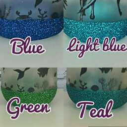 Handmade Dolphin-Themed Light Jar - Personalised Nightlight - thumbnail 4