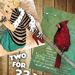 Our Love, Valentine Gift, Valentine Gift For Husband, Wife, Love Print, Vday Under 25, Birds Kiss, Feb 14 - thumbnail 3