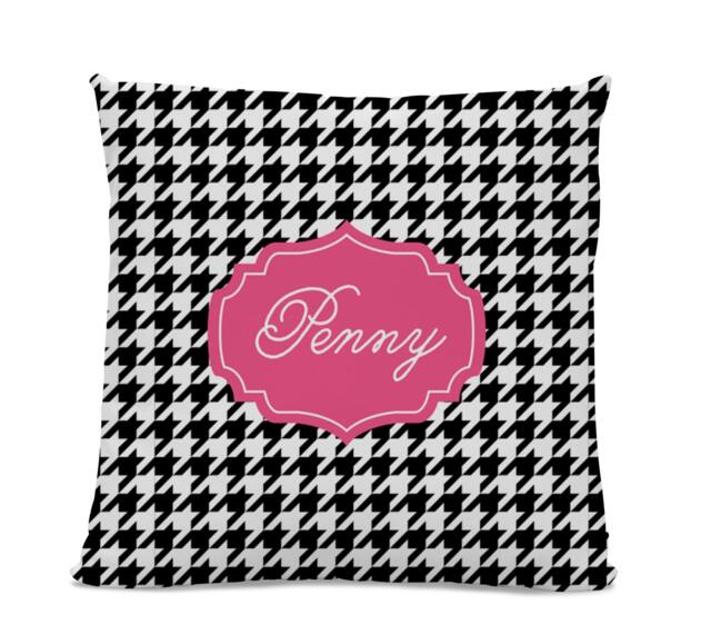 Monogram Pillow - Personalized With Name Custom Throw - image 1