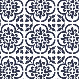 Large Wall Stencils Damask Stencil Diy Reusable Pattern Decor Faux Mural V0013 - thumbnail 2