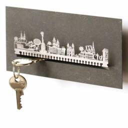 Linz Souvenir Gift Tube Stylish Silhouette Skyline Design - Perfect For City Lovers Ideal Home D??cor & Idea - thumbnail 1