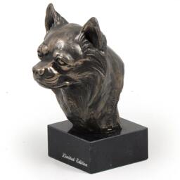 Chihuahua - Long Haired, Dog Marble Statue, Limited Edition, Artdog. Made Of Cold Cast Bronze. Solid, Perfect Gift. Limited Edition - thumbnail 3