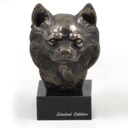 Chihuahua - Long Haired, Dog Marble Statue, Limited Edition, Artdog. Made Of Cold Cast Bronze. Solid, Perfect Gift. Limited Edition - thumbnail 1