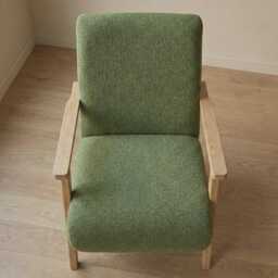 Swift Green Lounge Chair Boucle Club Seat Armchair - thumbnail 3