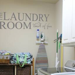 The Laundry Room Decal, Stickers, Sticker, Wall Quote, Quote - thumbnail 2