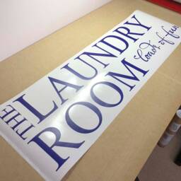 The Laundry Room Decal, Stickers, Sticker, Wall Quote, Quote - thumbnail 3