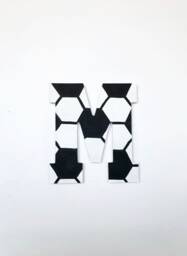 Hand-Painted Soccer Ball Letter, Sports Team Wall Decor - thumbnail 1