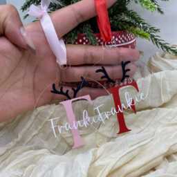 Personailsed Christmas Tree Bauble Decoration Decor Gift Present - thumbnail 3