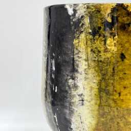 Handmade Soraya Metal Plant Pot Large Retro Planter - D24cm, D33cm - thumbnail 3