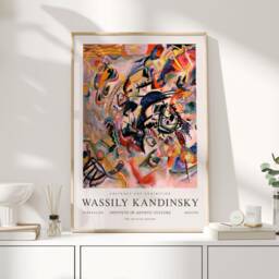 Wassily Kandinsky, Kandinsky Print, Wall Art, Russian Abstract Wallart Abstract, Art - thumbnail 1