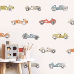 Hot Rods - Peel-And-stick Wall Decals Mej - thumbnail 2