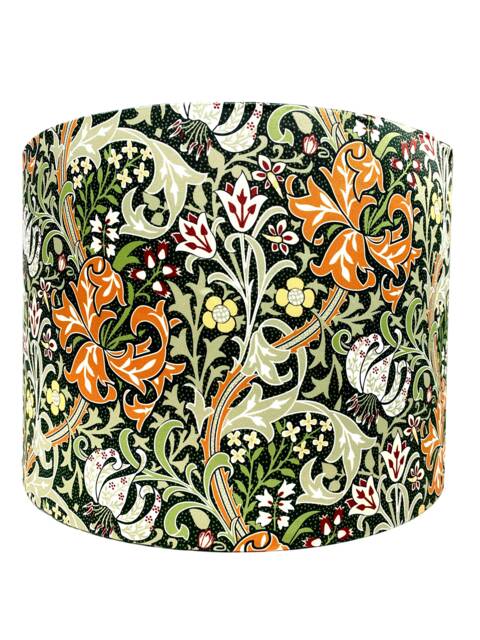 William Morris Lampshade Golden Lily Art Nouveau Floral Light Shade - image 1
