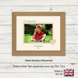Auntie Photo Frame Special Gift For Christmas Birthday Landscape 608F Or Portrait 1155F - thumbnail 1
