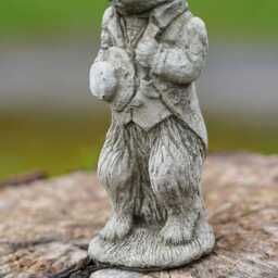Mini Peter Rabbit Stone Statue - Outdoor Garden Ornament Jemima Sculpture Decor Handmade British Gift - thumbnail 2